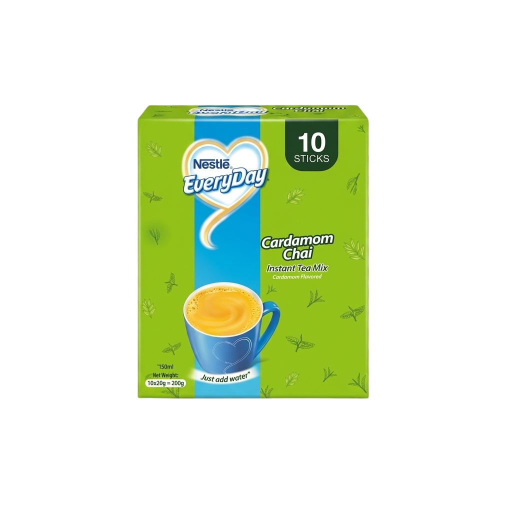 Nestle Everyday Cardamom Chai 10 sticks/200 g buy online USA - 1